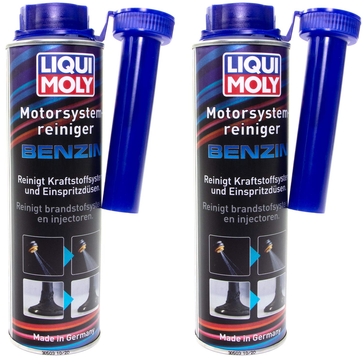 Motor System Reiniger Benzin Systemreiniger Zusatz Additiv LIQUI MOLY 5129 2x 300 ml