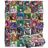 Transformers Transformers Squares Silky Touch Super Soft Throw Blanket 50