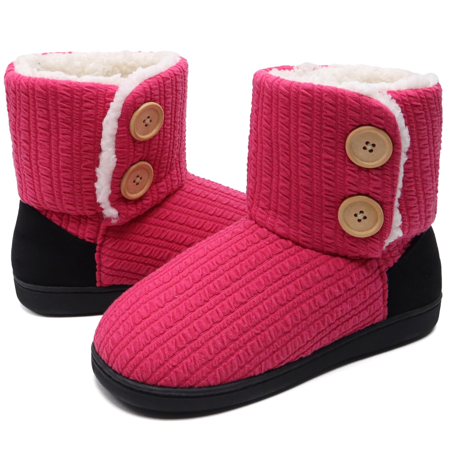 ONCAI Pantofole Da Donna Calde Pantofole In Tessuto a Maglia Comode Pantofole Antiscivolo Fashion