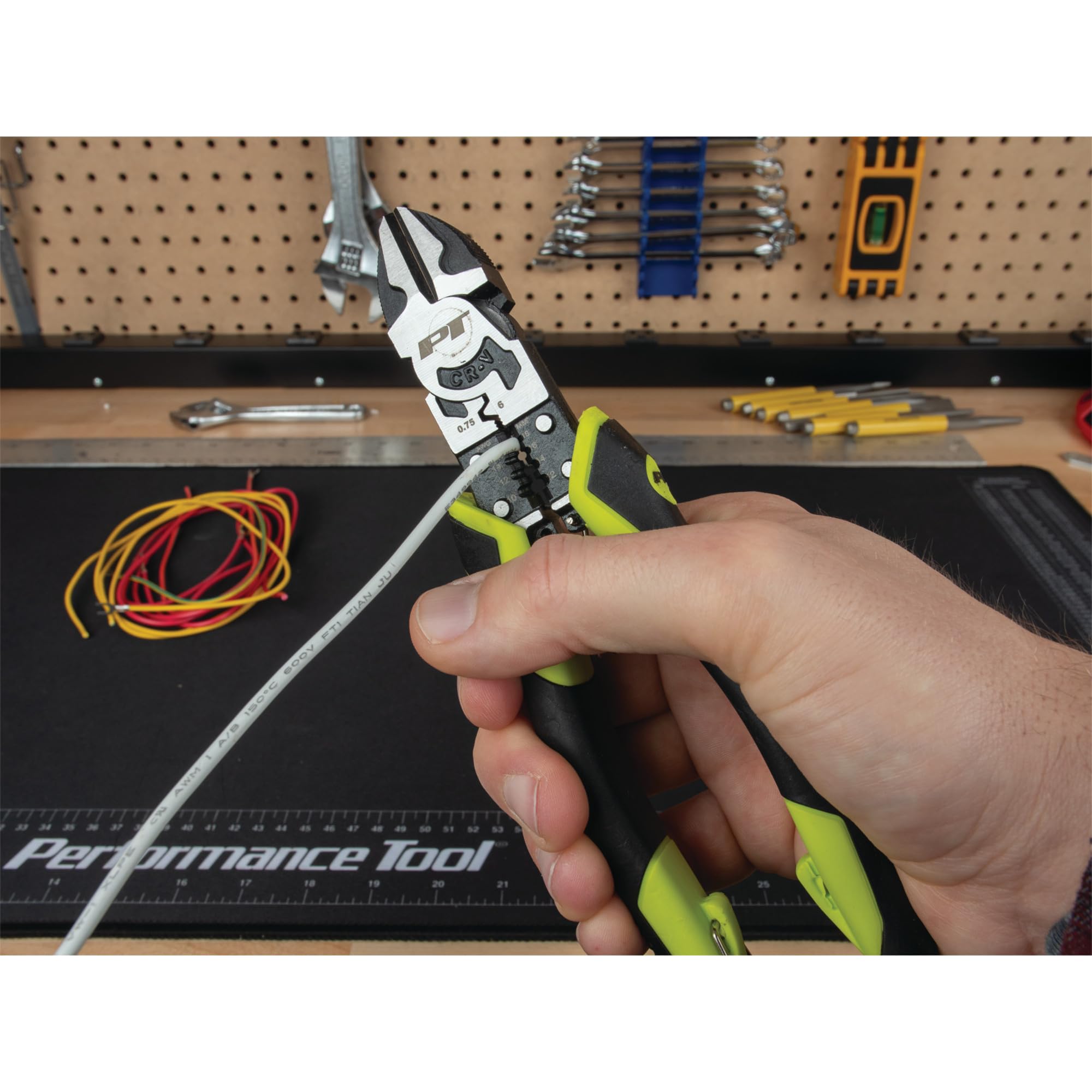 PERFORMANCE TOOL W86509 - Alicates diagonales multifunción de 7-1/2 Pulgadas