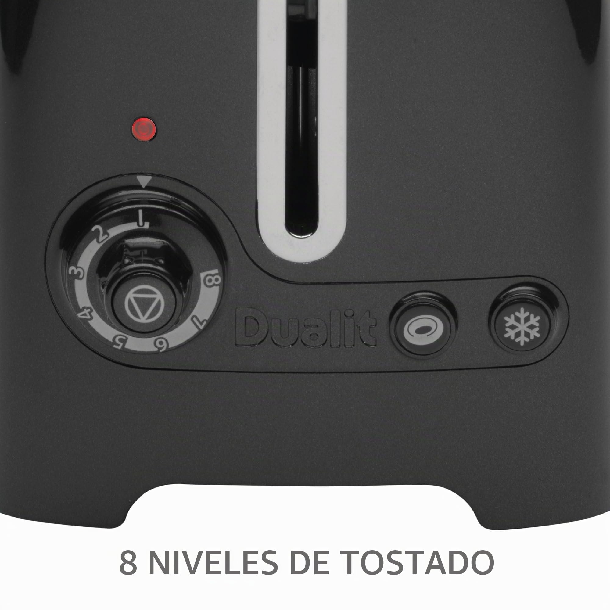 Dualit 26225 - Tostador de 2 ranuras, color negro [importado de Alemania]