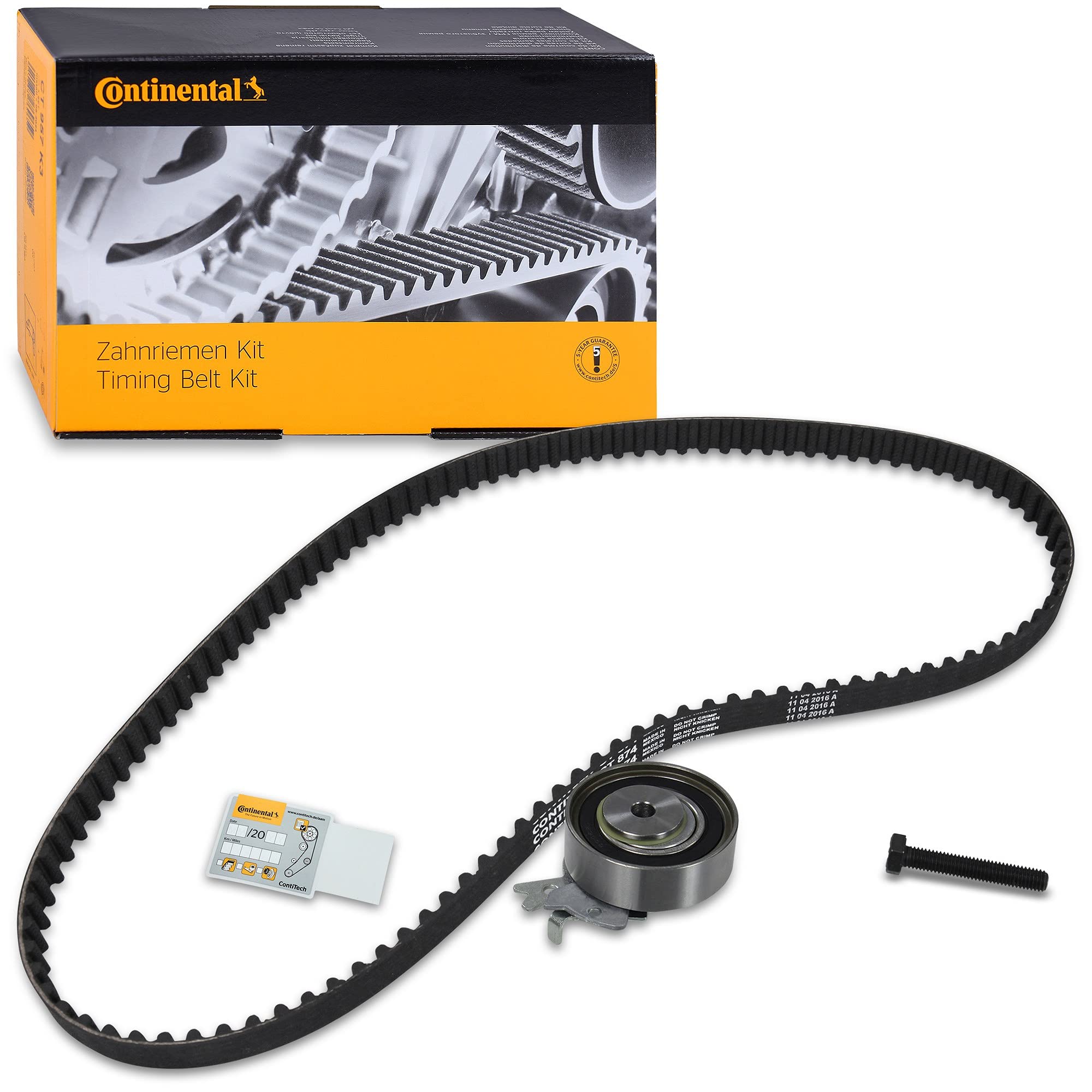 Timing belt kit CT874K1 CONTINENTAL CTAM for OPEL DAEWOO CHEVROLET
