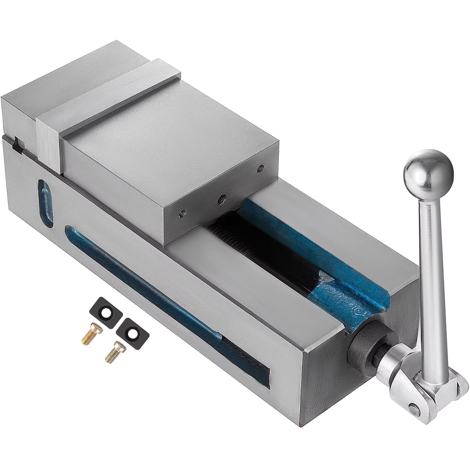 Bench Vice, Milling Vise Benchtop Clamping Ductile Iron Material Machine for Woodworking, Metalworking(125N)