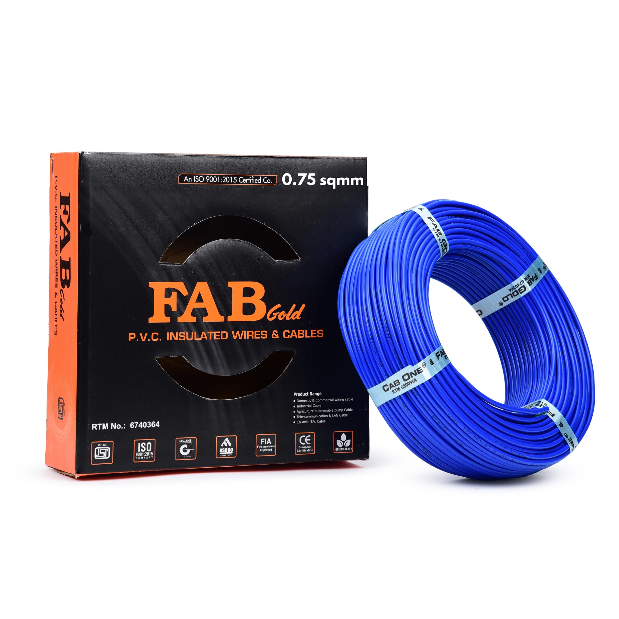 KRIPA Red Electrical Wire - 90m, FR PVC, Pest Protection -11