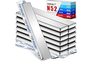 MIKEDE Extra-Strong N52 Neodymium Bar Magnets for Versatile Adhesive Applications