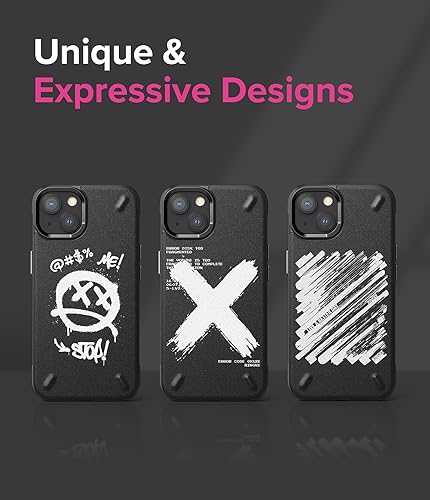 Miniatura 4 de Ringke Onyx - Funda compatible con iPhone 13 Mini, diseño de impresión de seda, resistente, a prueba de golpes, TPU antideslizante, funda para
