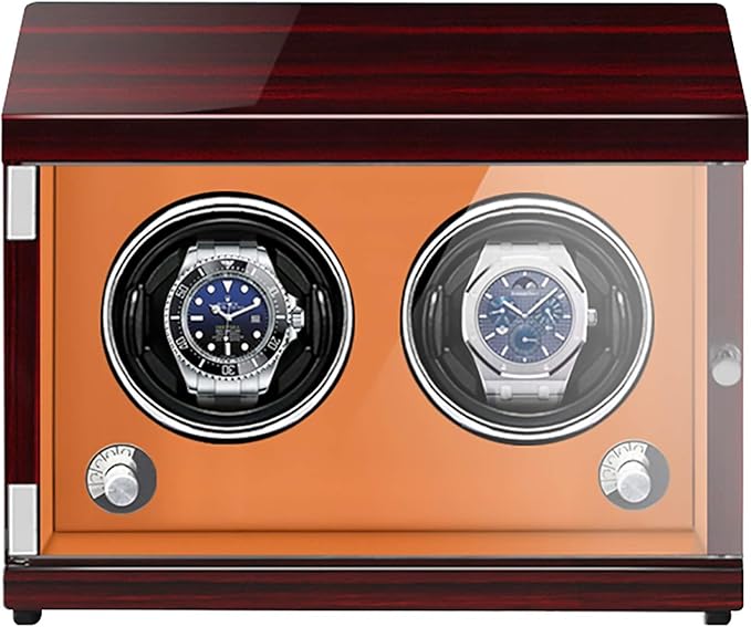 Spinner Winding Box Watch Winders Plugin/Battery Style Vertical