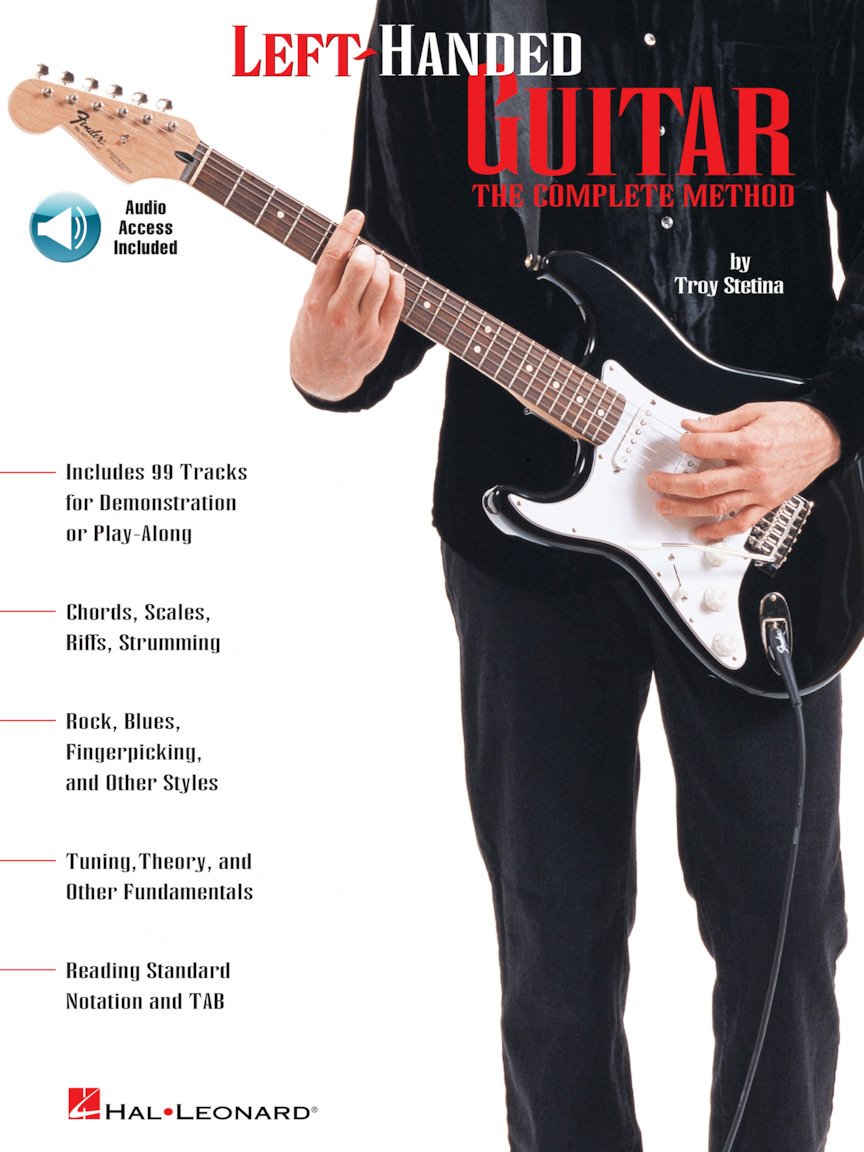 Left-Handed Guitar: The Complete Method | B- 0634030086, paperback, Troy Stetina