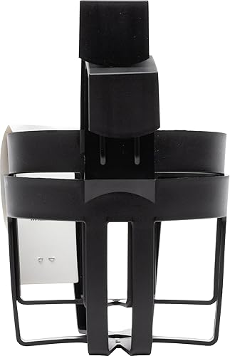 Miniatura 4 de Custom Accessories 92200 Portavasos de plástico grandes, color negro, paquete de 2