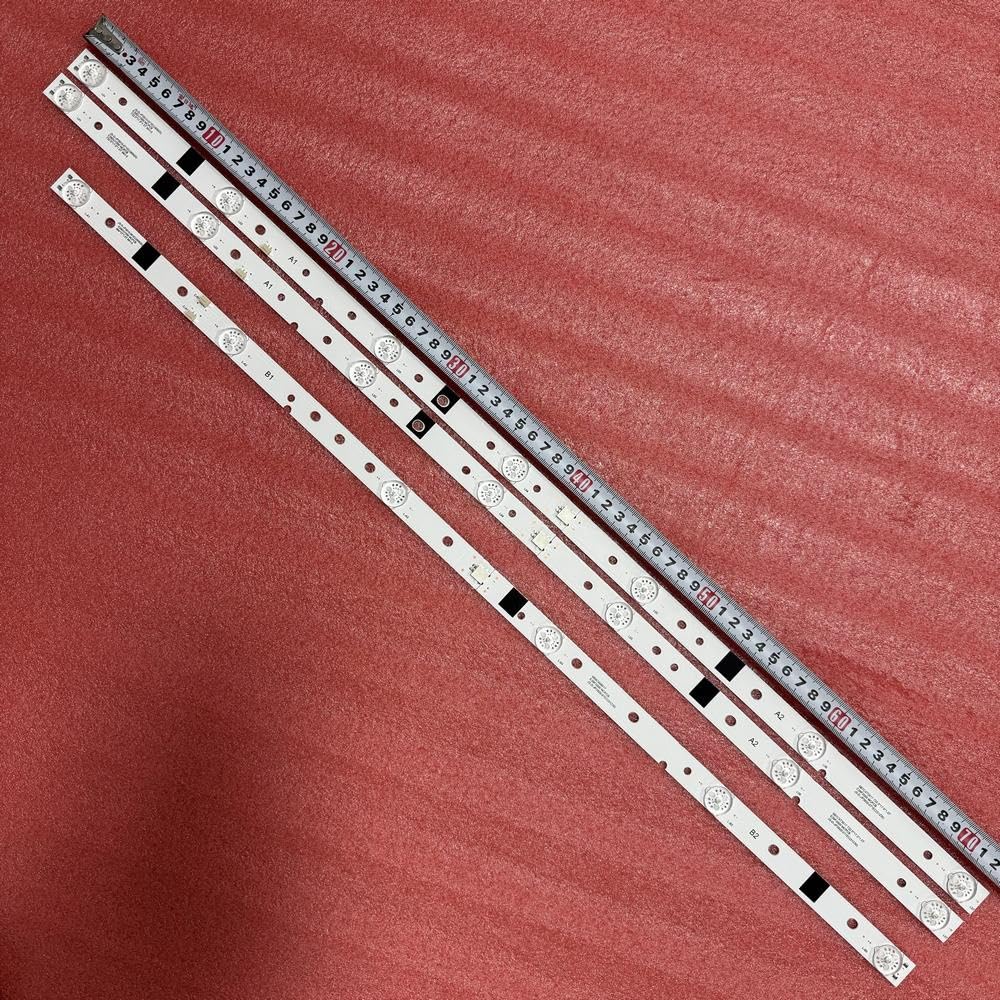 LOCLPCKGYA 3pcs LED Strip Fit for AKAI AKTV 401 403 4021 408 LE-39FD D39-F2000 LC390TA 2A 01 JS-D-JP3920-061EC 071EC E39F2000 MD390012(5set for 5 TV)