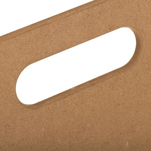 Miniatura 4 de ZENFUN Tabla de cuña de arcilla, tablero de arcilla portátil de 12 x 18 pulgadas con mango integrado, tapete de madera resistente de 0.315 in de