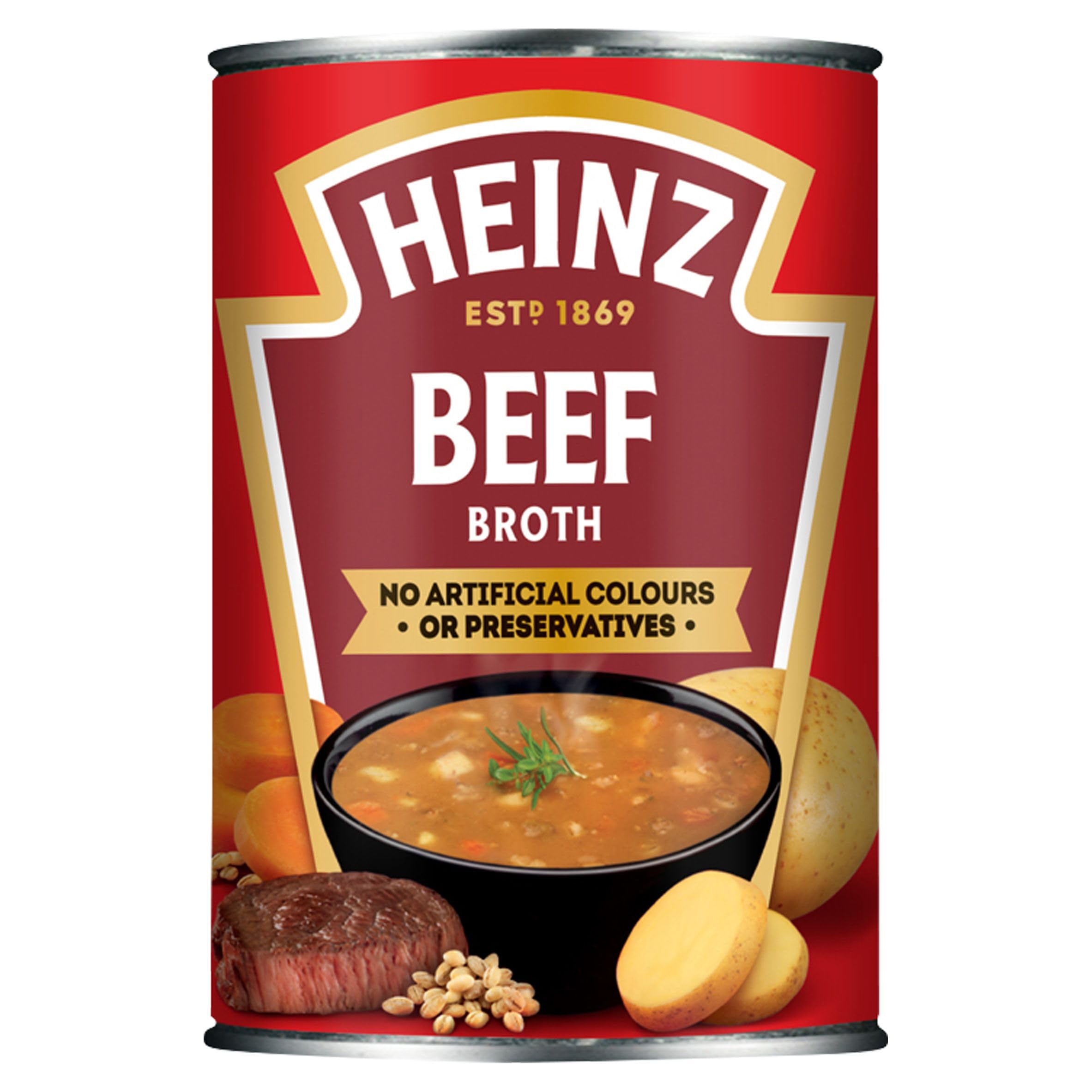 Heinz Beef Broth Soup 400g
