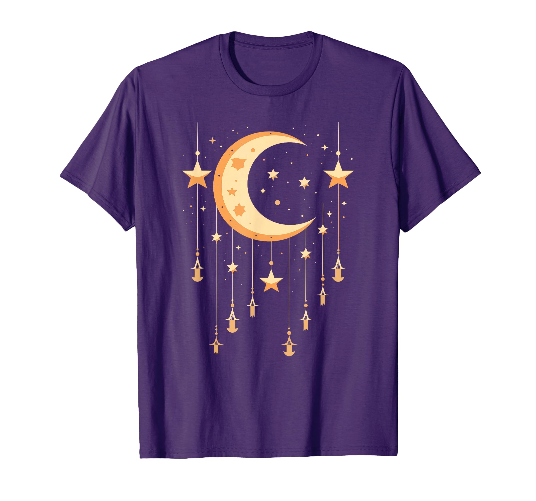 Galaxy Night Sky Moon Lunar Stars Love T-Shirt