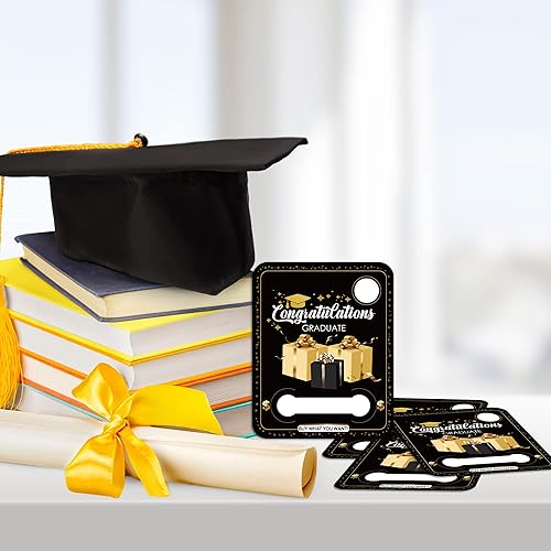 Miniatura 4 de LWBEO Soporte para dinero de graduación, regalos de graduación, juego de tarjetero, cartera para tarjetas de regalo, regalo de graduación de