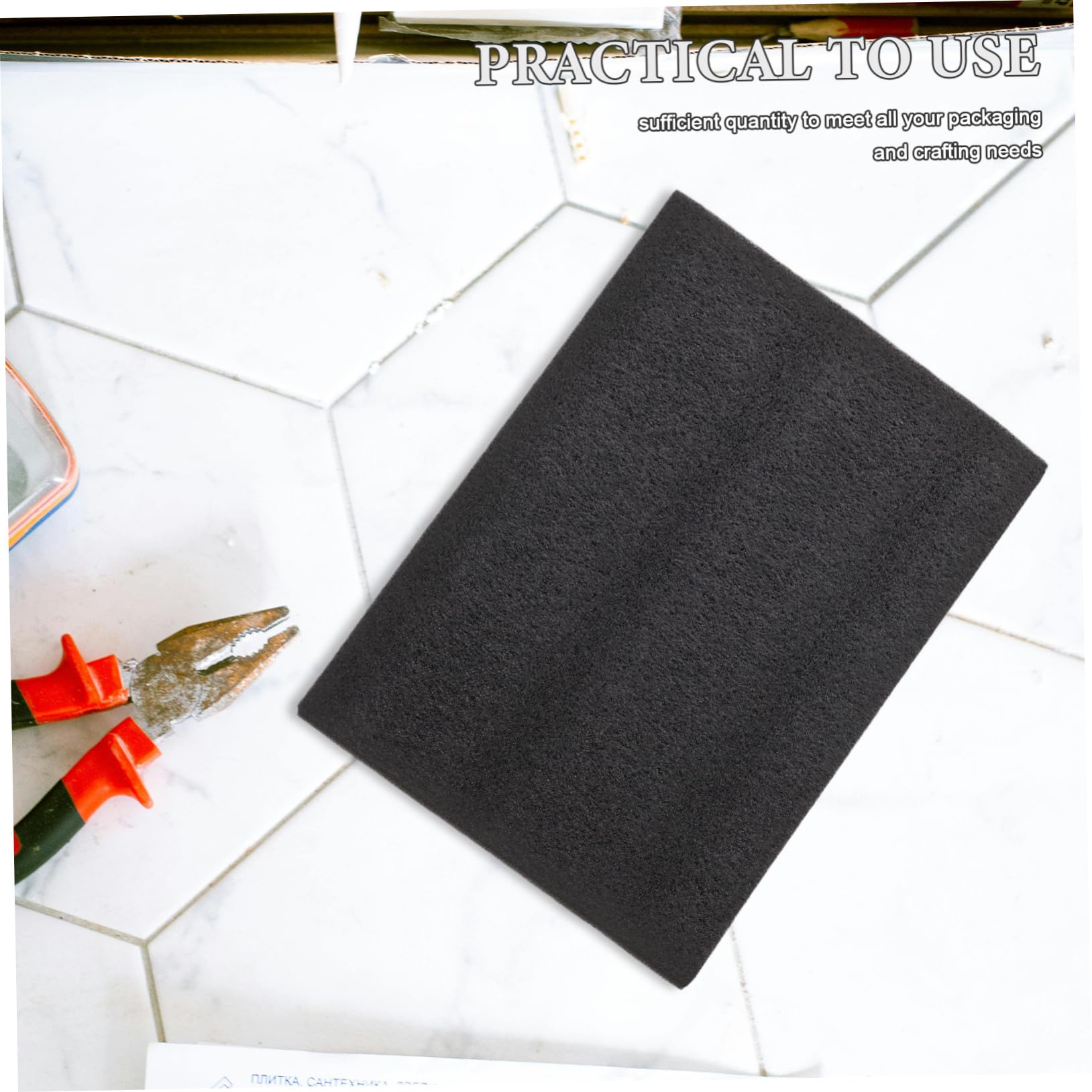 4 Pièces Feuilles De Mousse Polyéthylène 1Cm Pour Emballage Protection Et Artisanat Panneaux Polyvalents Pour Boîtes À Outils Et Support De Rembourrage