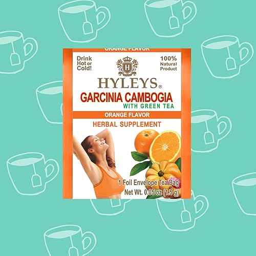 Miniatura 5 de Hyleys Wellness Garcinia Cambogia - Té verde naranja - 25 bolsas - (100% natural, sin azúcar, sin gluten y sin OMG)