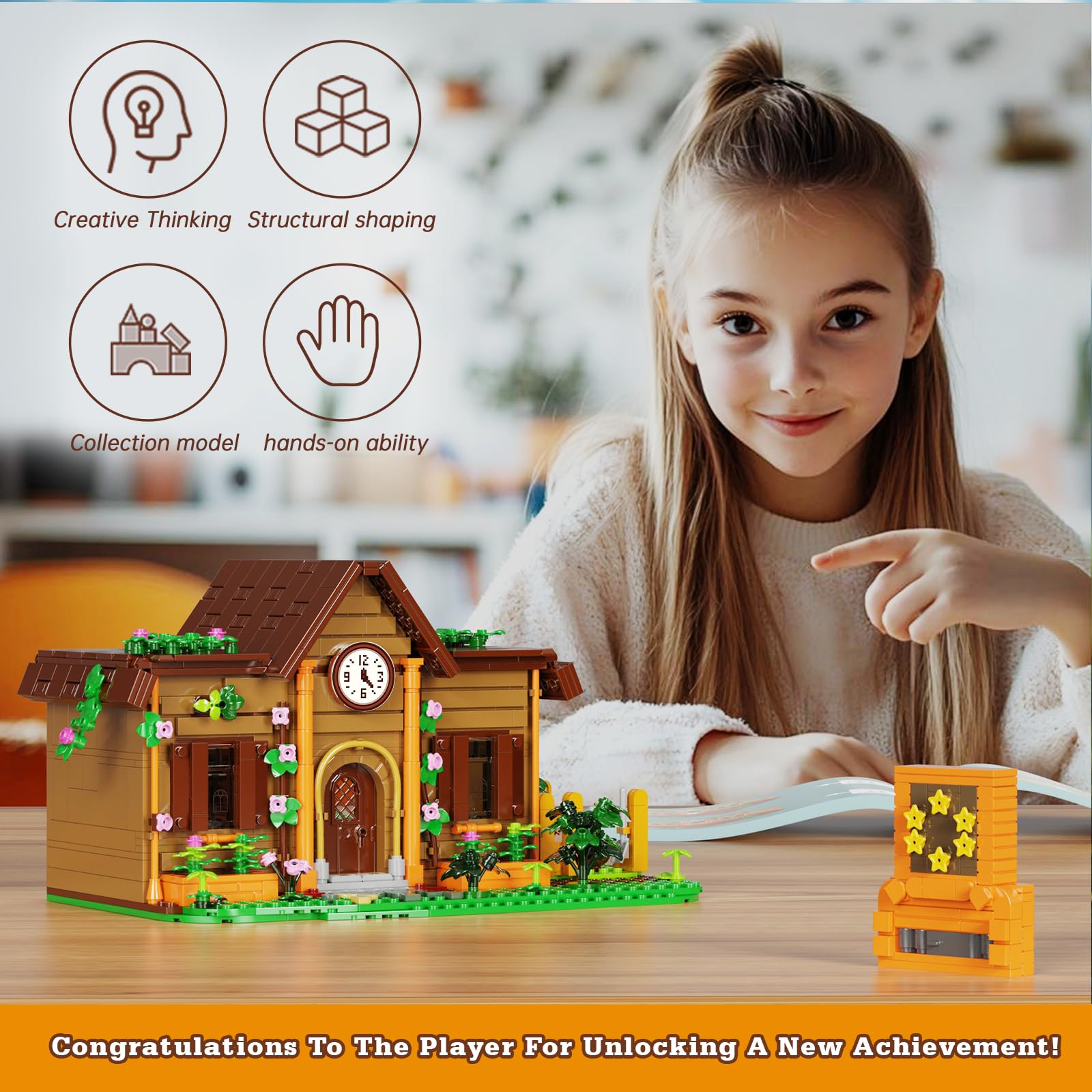 Stardew Community Farmhouse Building Toy Video Game Valley Farm