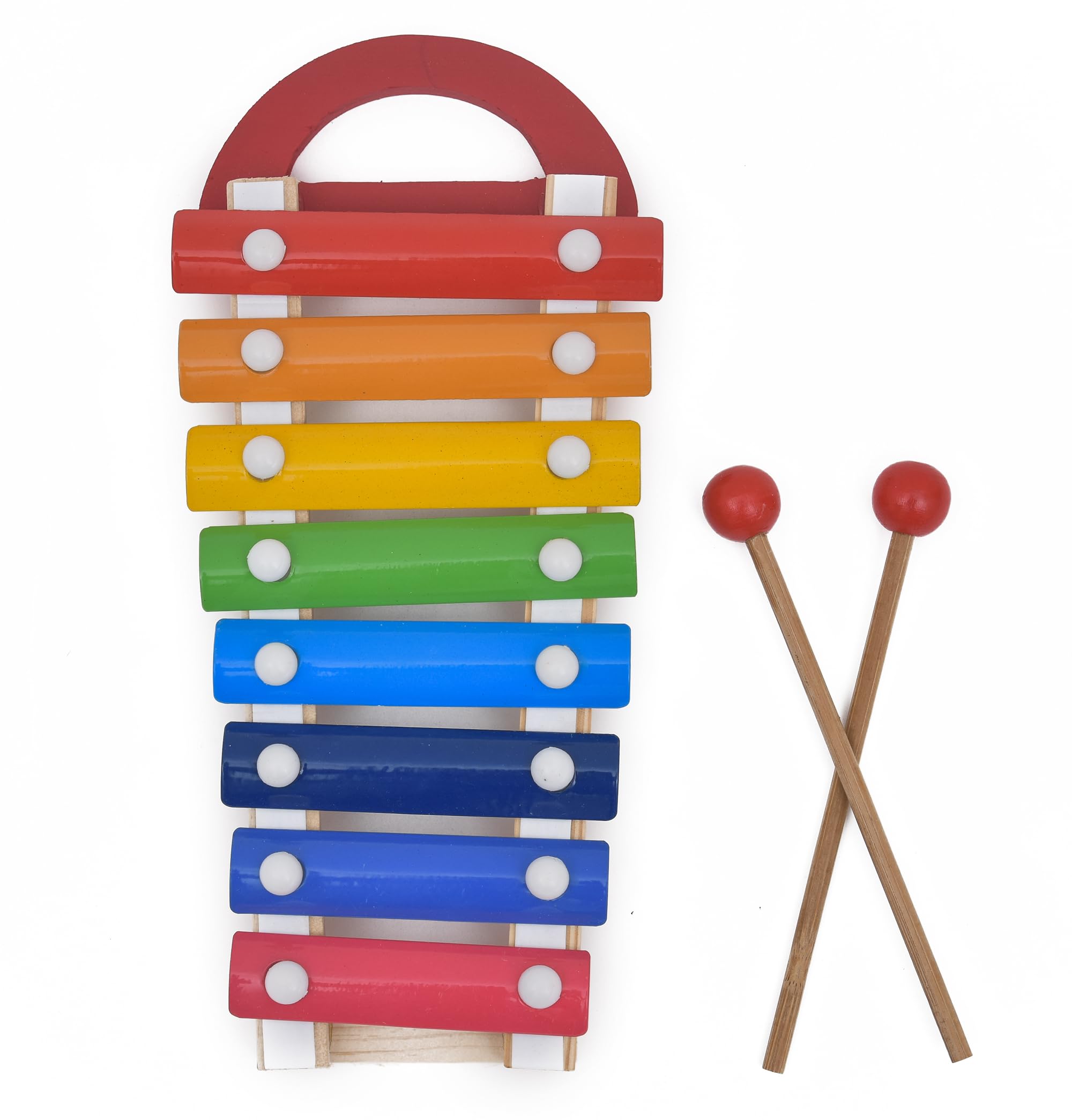 TOODLES Educational Wooden Xylophone for Kids | 8 Note Colorful Musical Instrument with Mallets | Learning Music Activity Toy for Toddlers, Preschool & Creative Play-image-24