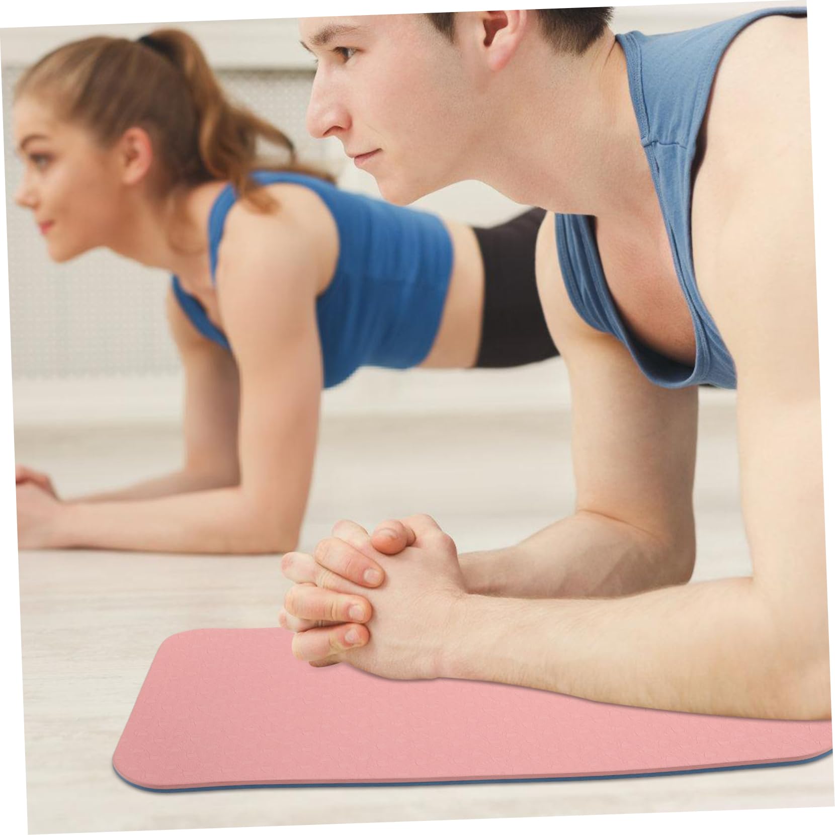 SUPVOX Non-Slip Yoga Mat Kneeling Pad Men's Sports Elbow Pad Workout Protective Cushion