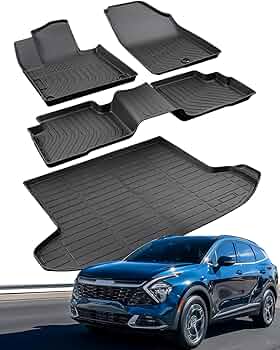 FSW - Tailored Mats - Fits KIA Sportage 2016-2018 Hook Fixing System