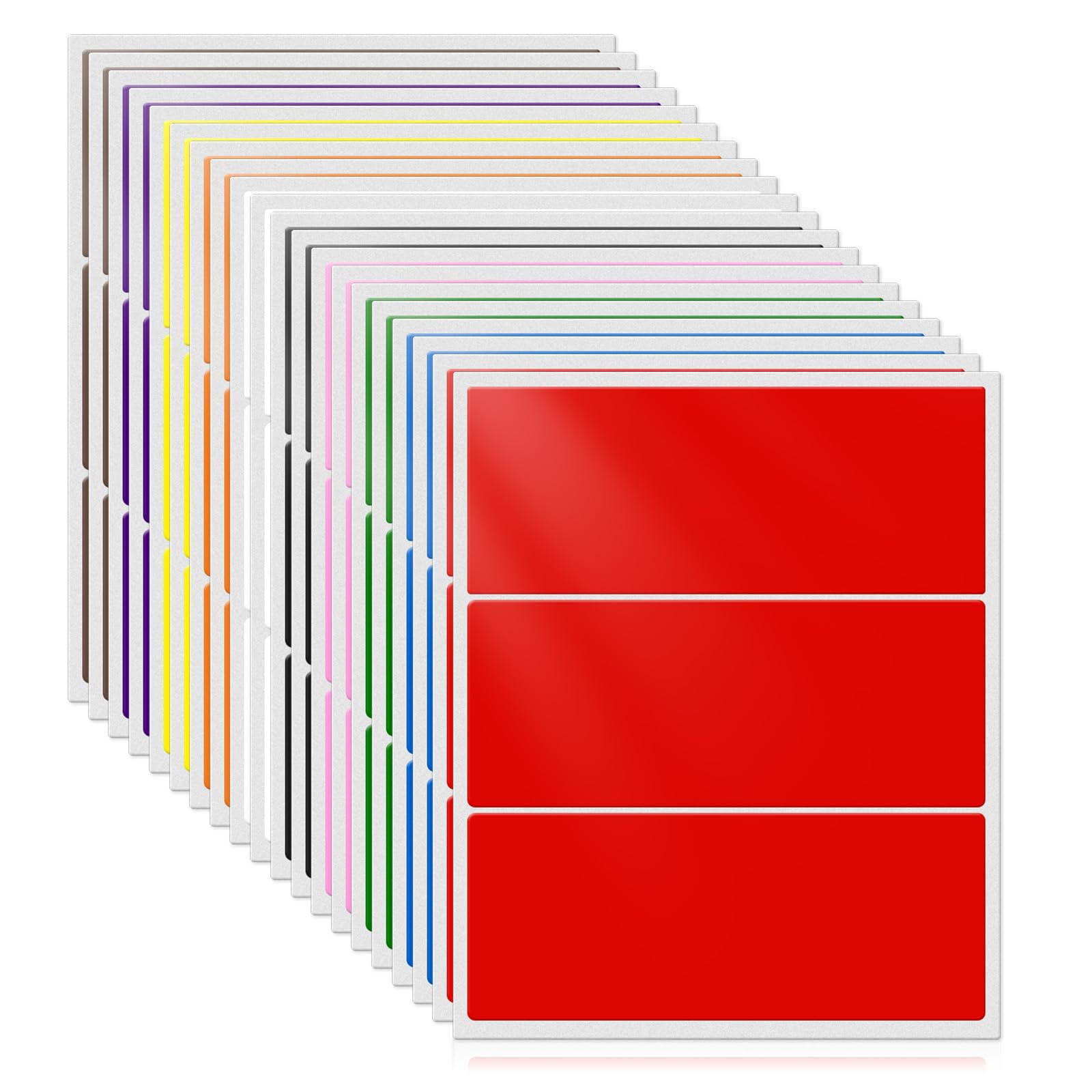 Akachafactory Runde Aufkleber, 1180 Stück, Rot, 1 Cm – Selbstklebend Für Scrapbooking, Basteln & Dekorieren
