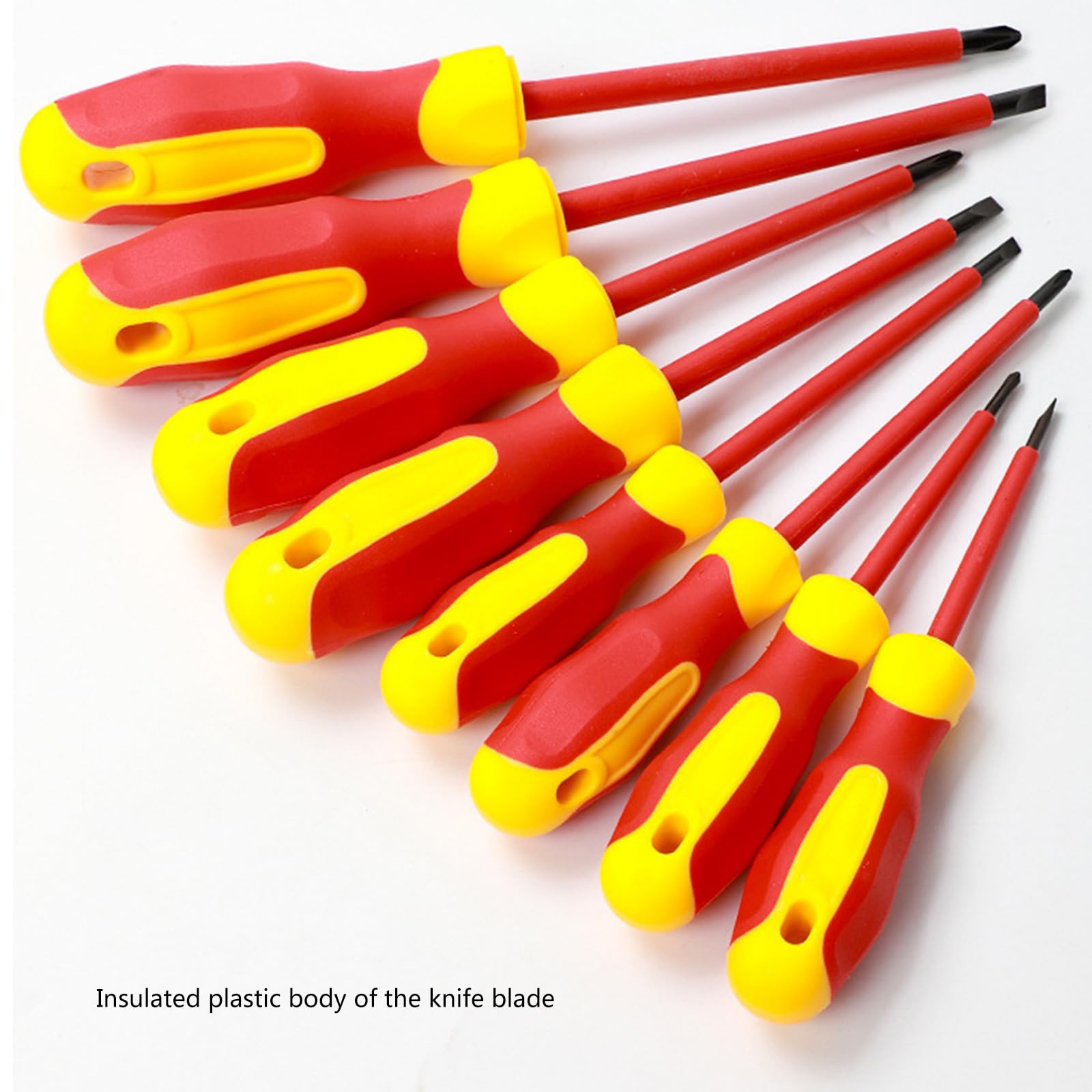 Set Cacciaviti Magnetici Set Utensili Manuali Isolati Multiuso Per Elettricisti Kit Strumenti Riparazione Multiuso Per Elettricisti