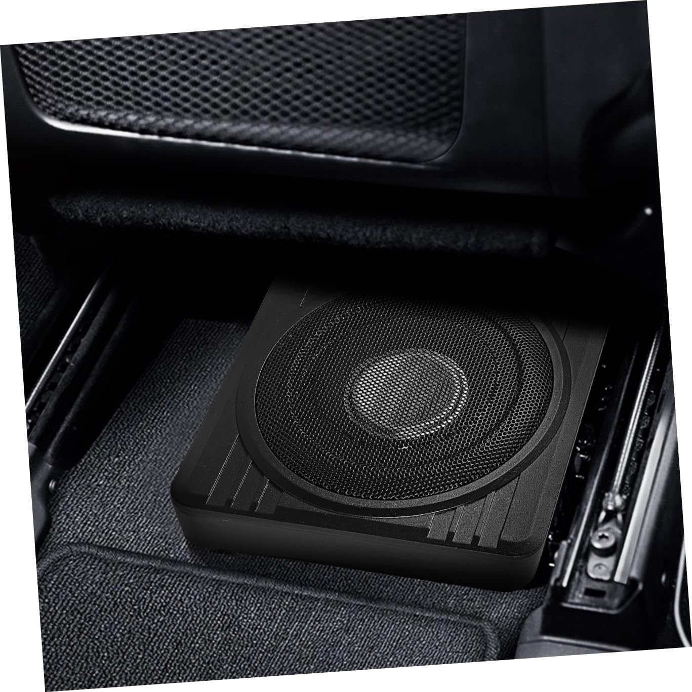 600w 8-inch Aluminum Alloy Auto Under Seat Woofer Subwoofer with Built-in Amplifier for Car Audio Systems