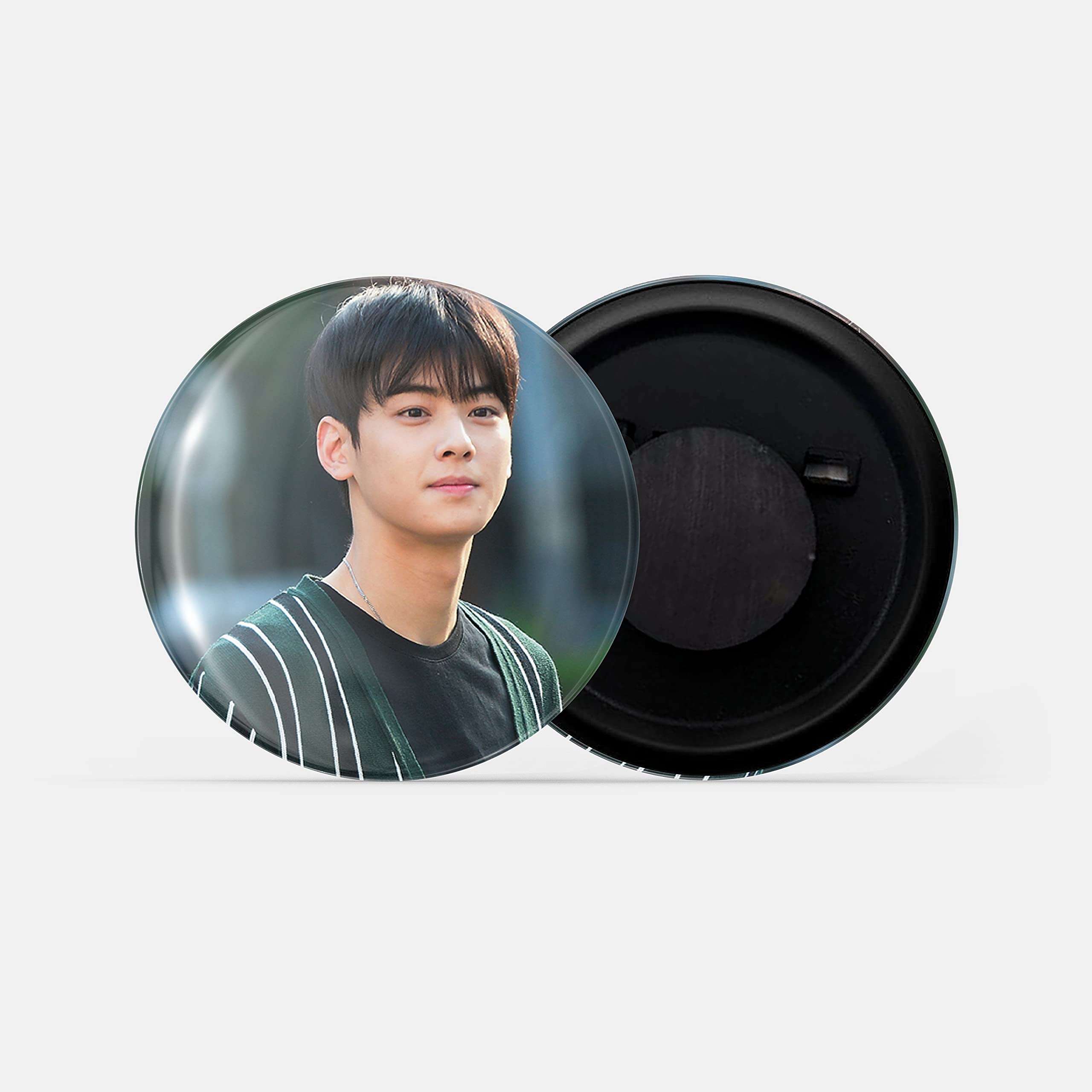 dhcraftsFridge Magnet Multicolor Kpop Astro Cha Eunwoo D5 Glossy Finish Design Pack of 1 (58mm)