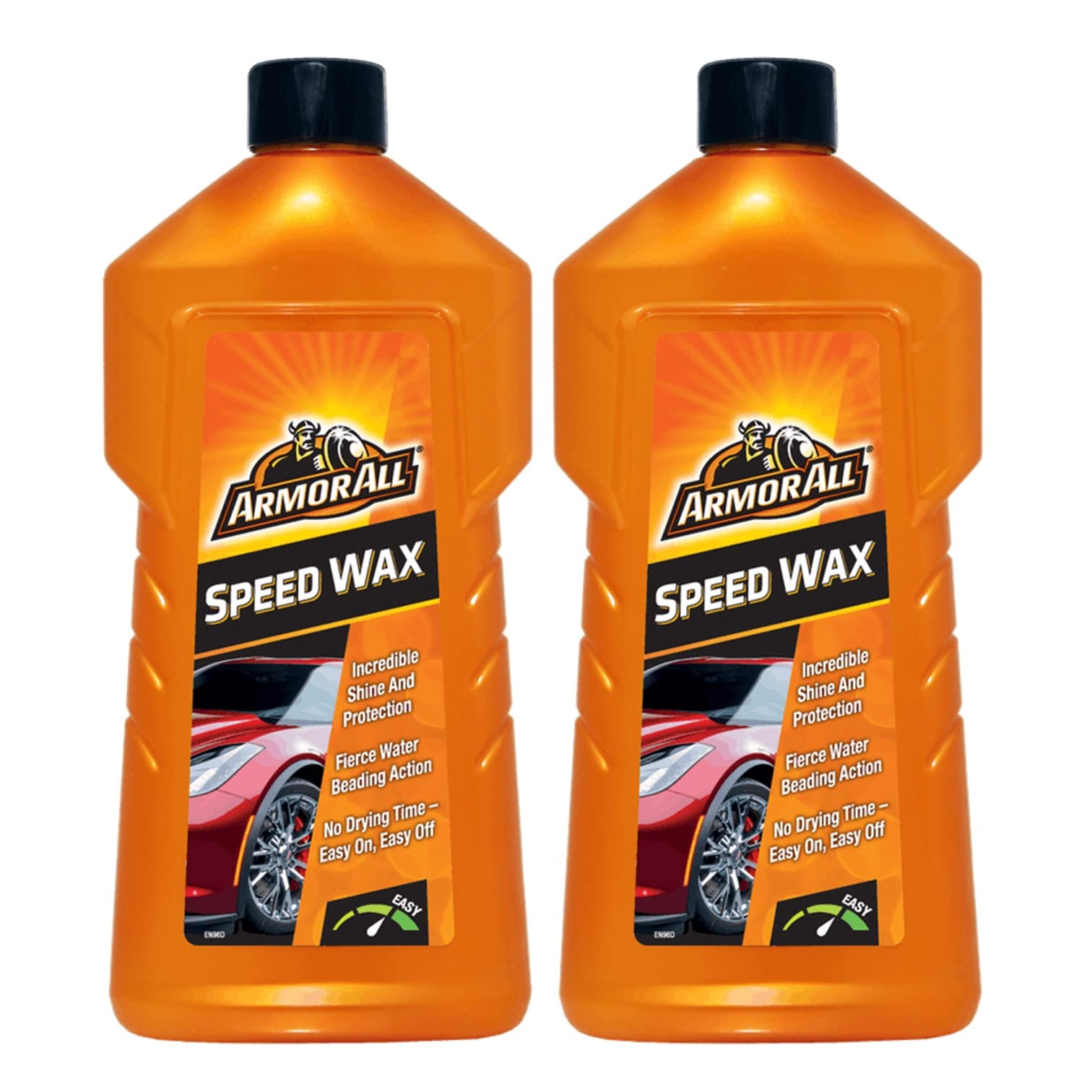 Speed Wax - Contains Carnauba Wax - Incredible Shine & Protection - 500ml : Pack of 2