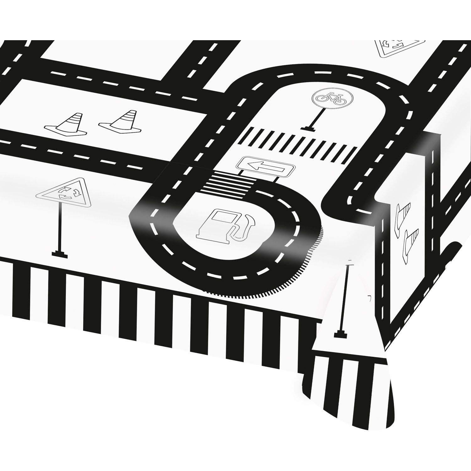 amscanOn the Road Paper Tablecover 1.2 m x 1.8 m