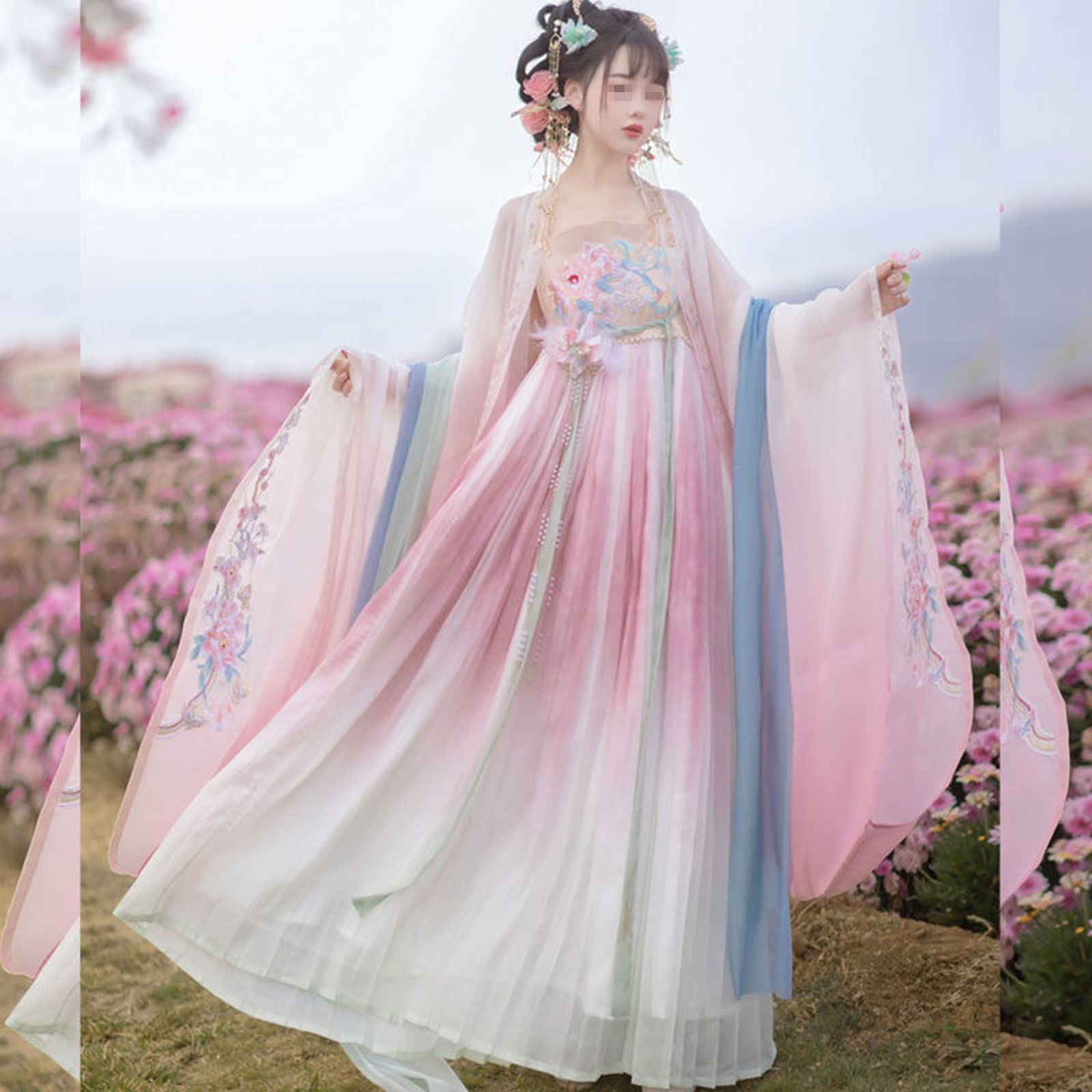 Amazon.co.jp: [JITEM] 中国の漢服ドレス女性用、夏の中国風の