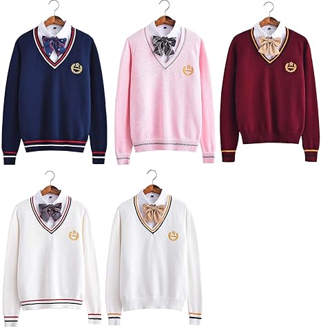 Amazon Shalypoly シャリポリ ニット セーター 学校制服 ニットセーター Jk制服 スクールセーター 女子高生 制服 コスプレ カットソー 刺繍 上着 アウター 長袖 ニット トップス セーラー服 学生服 ピンク Xs コスプレ 仮装 通販 Amazon Shalypoly シャリポリ ニット セーター 学校制服 ニットセーター Jk制服 スクールセーター 女子高生 制服 コスプレ カットソー 刺繍 上着 アウター 長袖 ニット トップス セーラー服 学生服 ピンク Xs コスプレ 仮装 通販