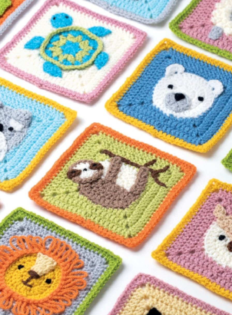 Amigurumi Granny Squares: 20 süße Tiermotive häkeln (mitp Kreativ)