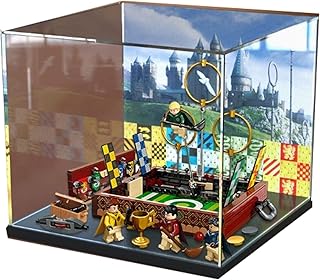 Acrylic Display Case for Lego 76416 Ballgame Scramble Dustproof Display Box Showcase ,Gifts for Lego Lovers,Customizable(Model Kit Not Included)