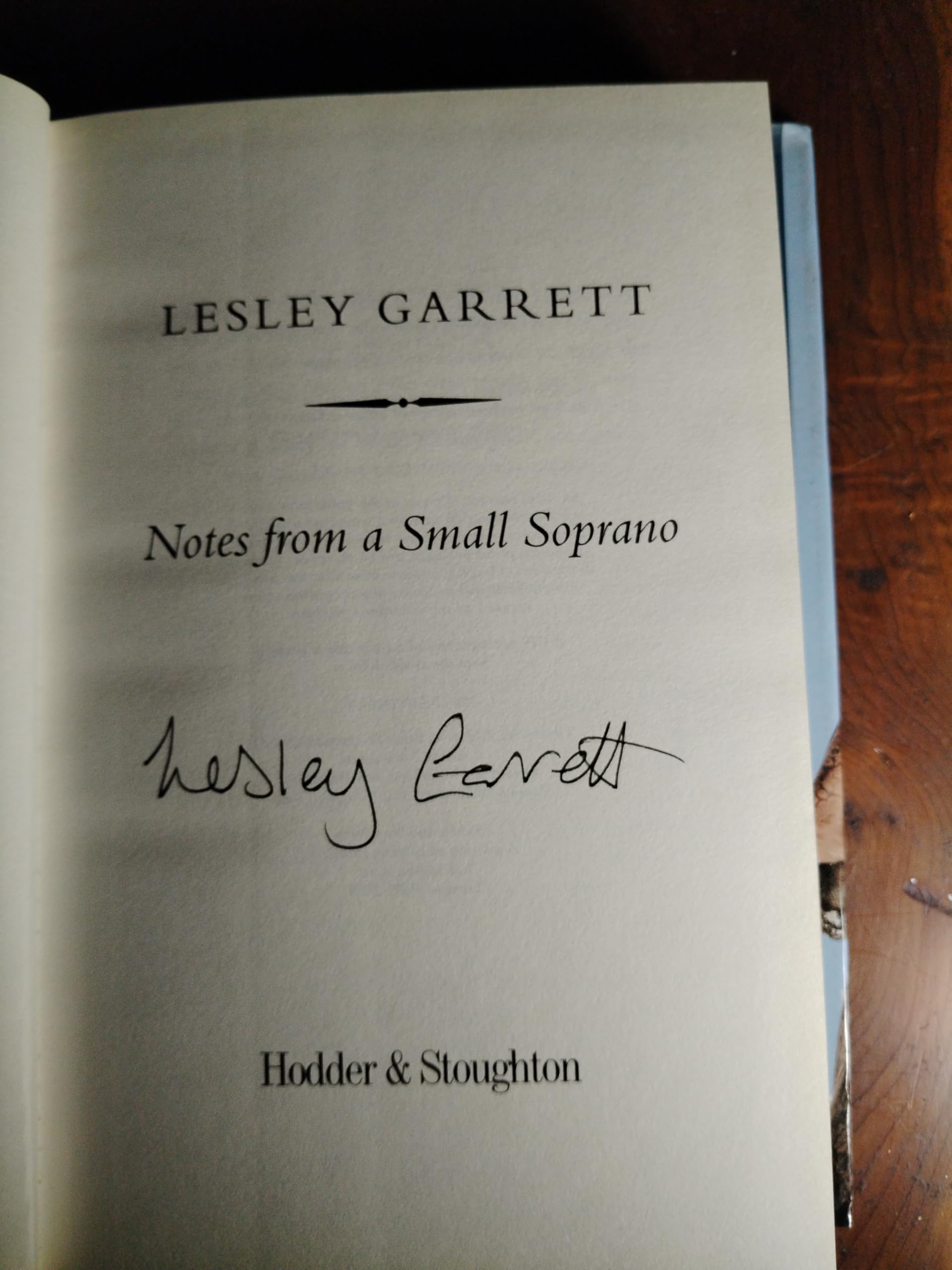 Notes from a Small Soprano