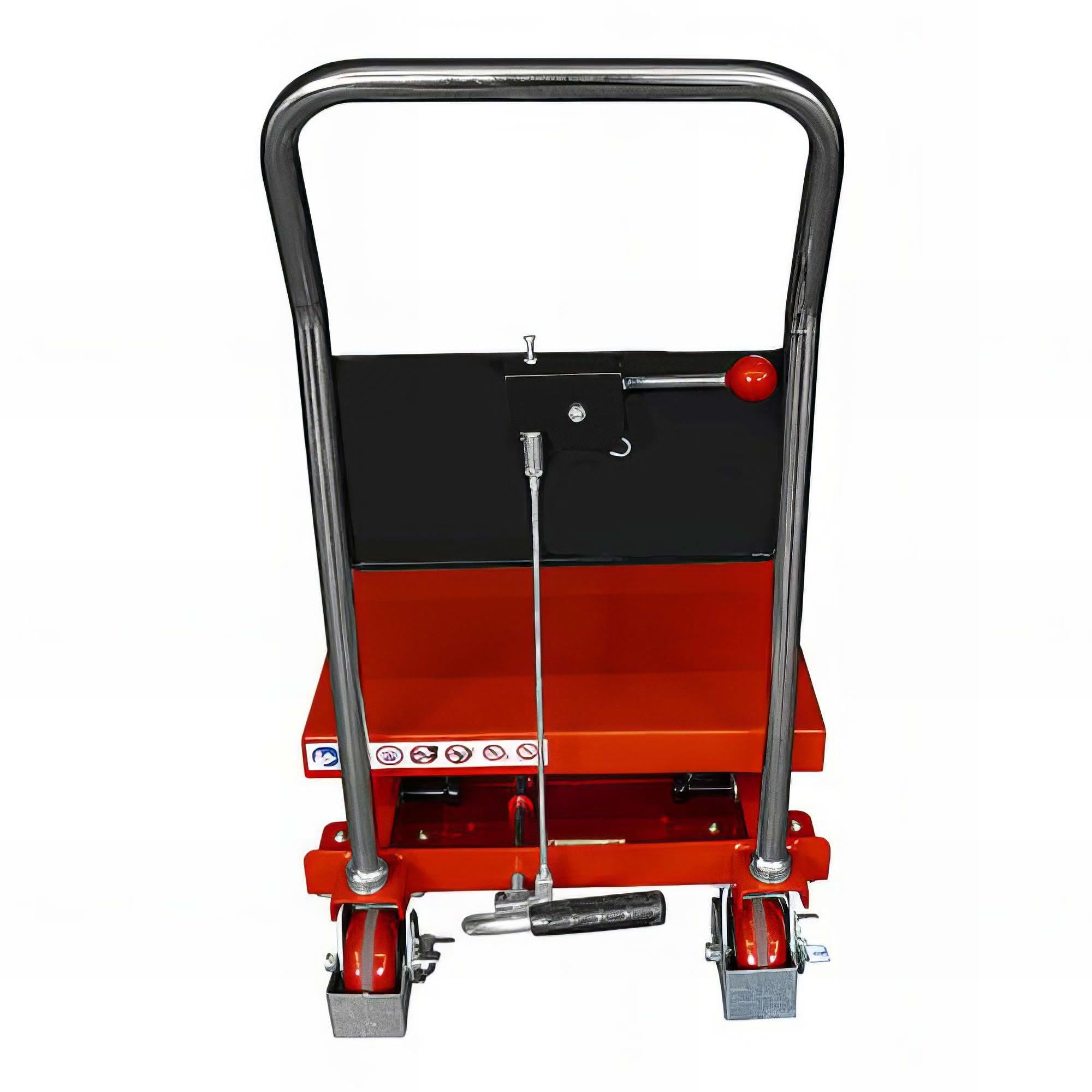 Holzmann - Chariot à table élévatrice hydrolique 815 x 500 mm Ht. 280 à 900 mm