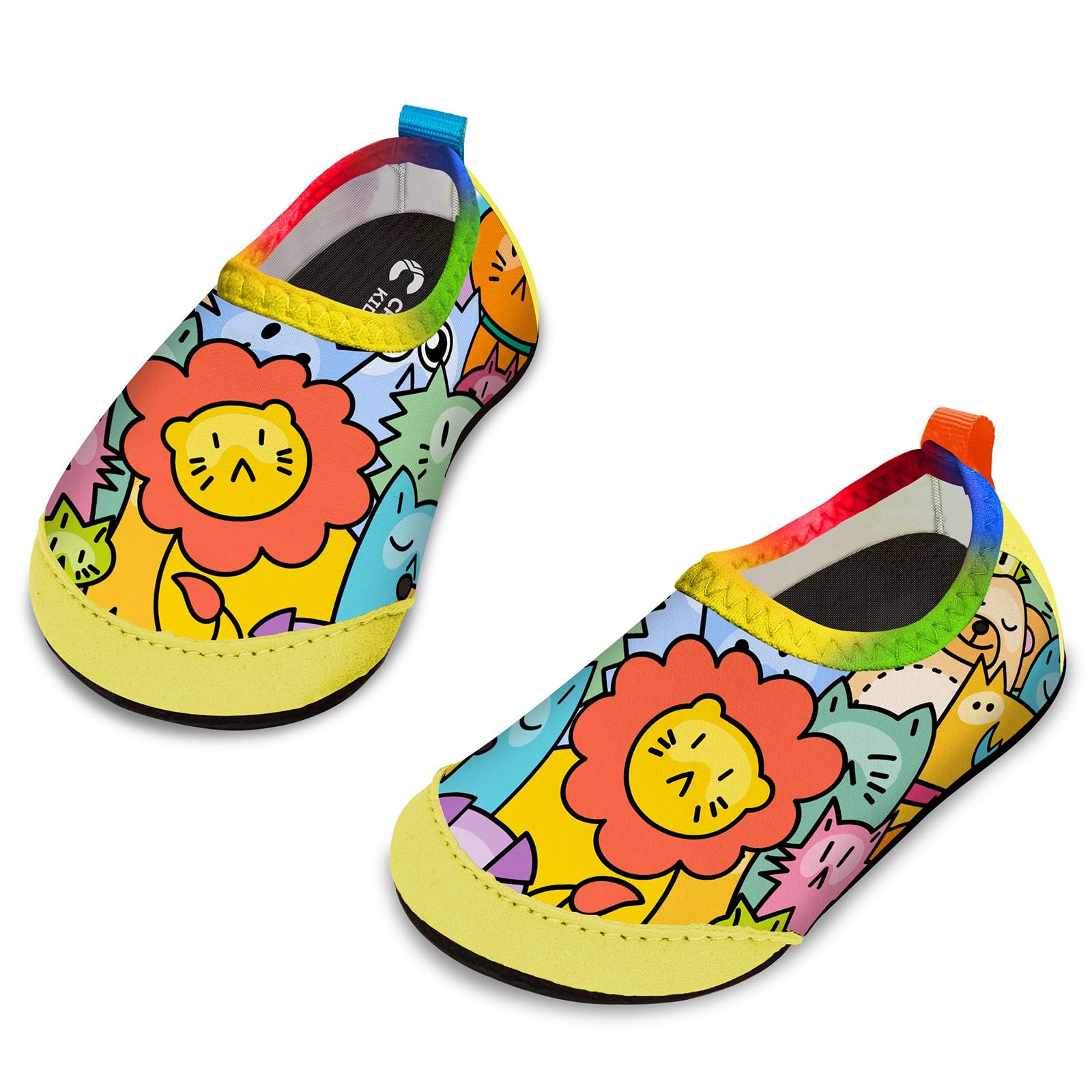 Baby Boys Girls Water Shoes Toddler Beach Shoes Barefoot Aqua Socks Non-Slip for Pool Beach — view 29