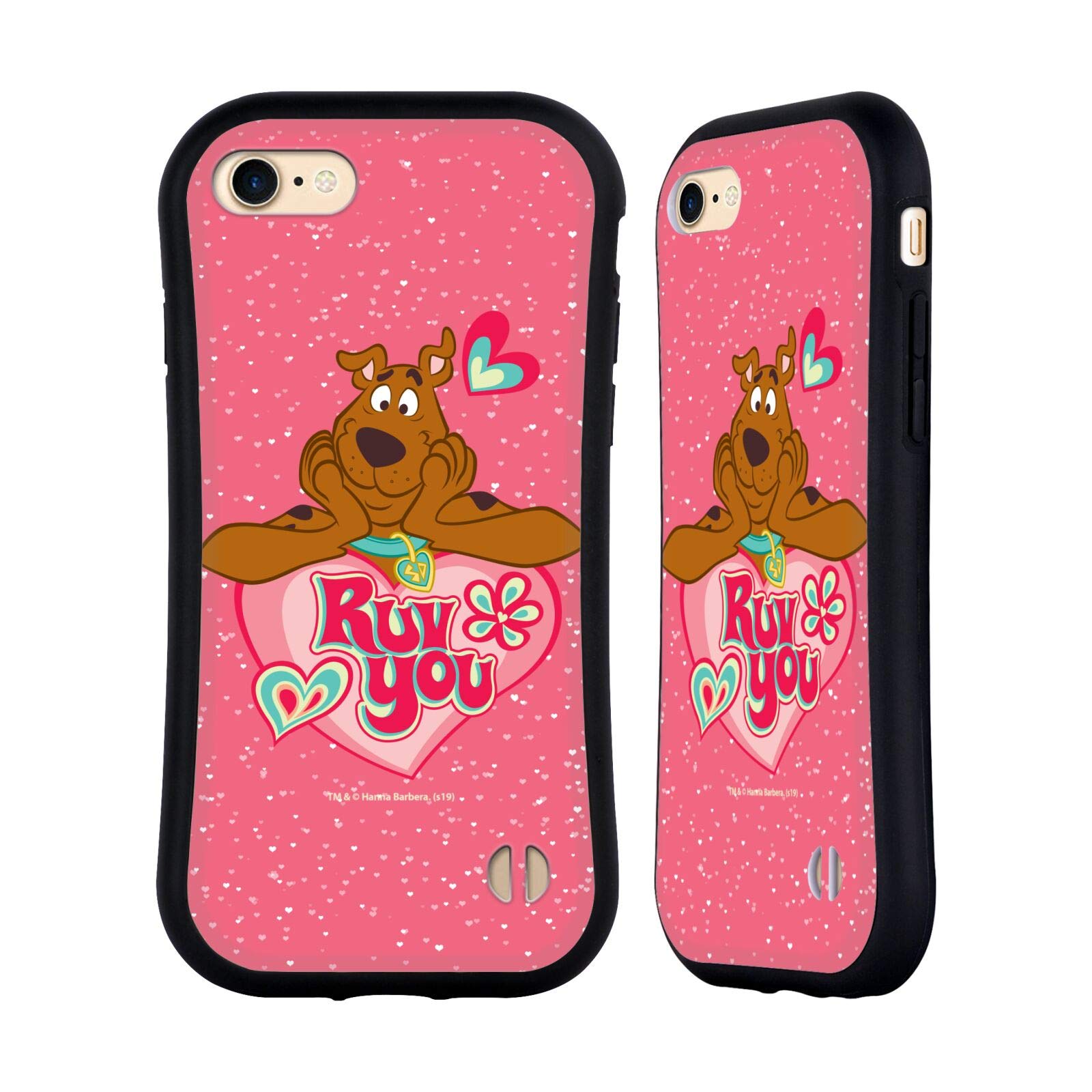 Head Case Designs Officially Licensed Scooby-Doo Ruv You Seasons Hybrid Case Compatible with Apple iPhone 7/8 / SE 2020 & 2022