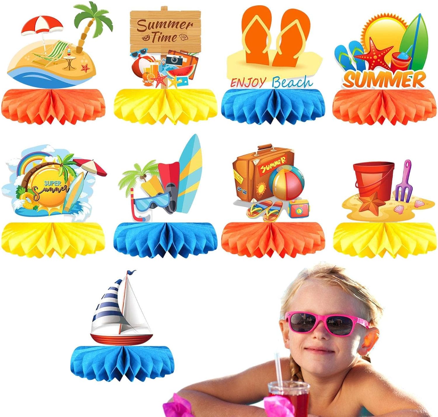 YANFU Summer Centerpieces Bumble