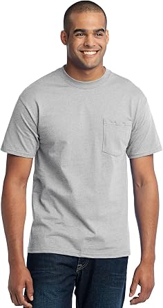 شركة بورت آند كومباني - Core Blend Pocket Tee. PC55P