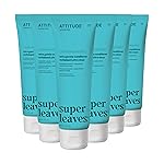 ATTITUDE Extra Gentle Hair Conditioner, Soothes Dry Scalp, Naturally Derived Ingredients, Vegan Detangler, Dermatologically Tested, Unscented, 8 Fl Oz (Pack of 6)
