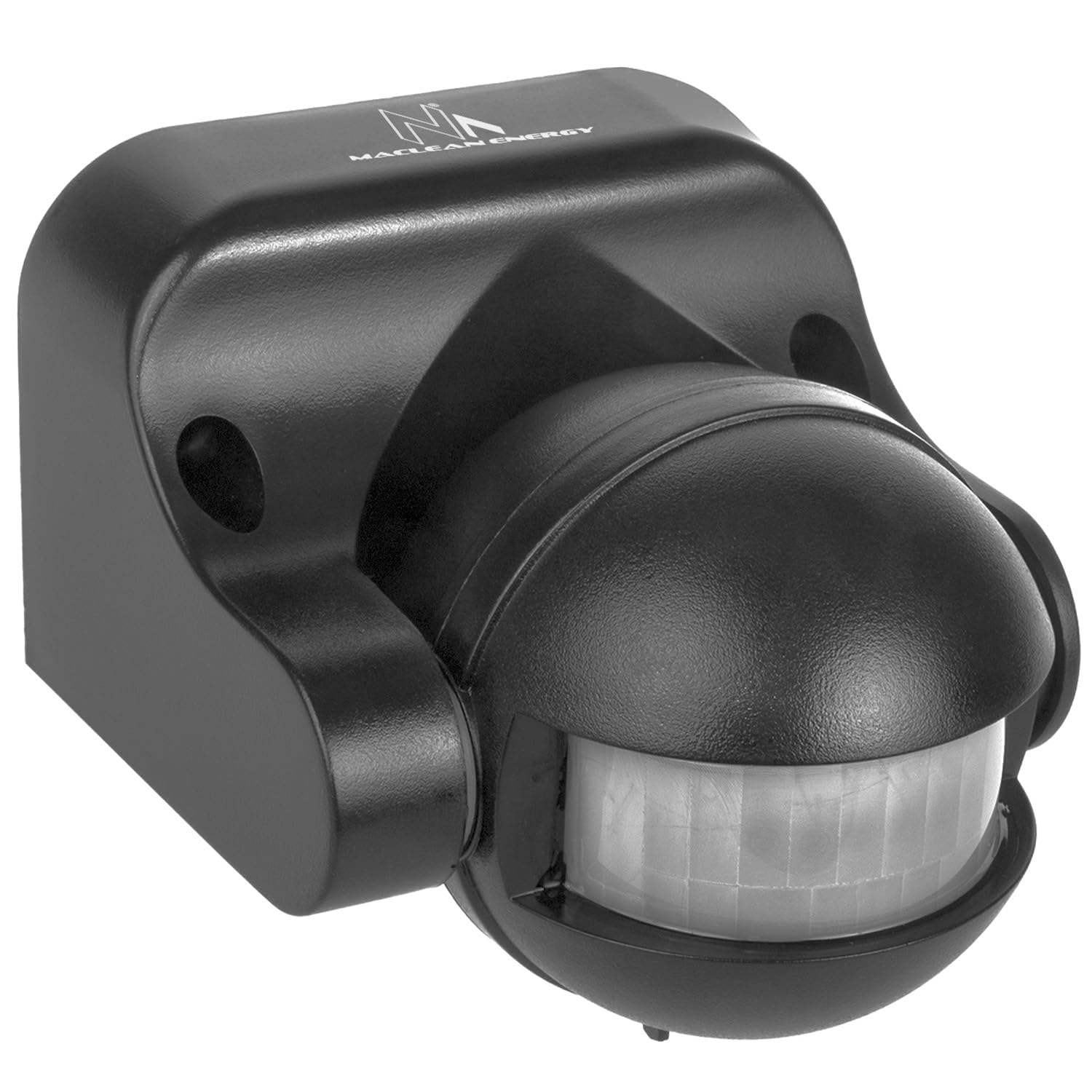Maclean Grau Mce358 Gr Infrared Pir Motion Sensor Ip44 Grey Range 12M Max Load 800/1200W Movement Detector