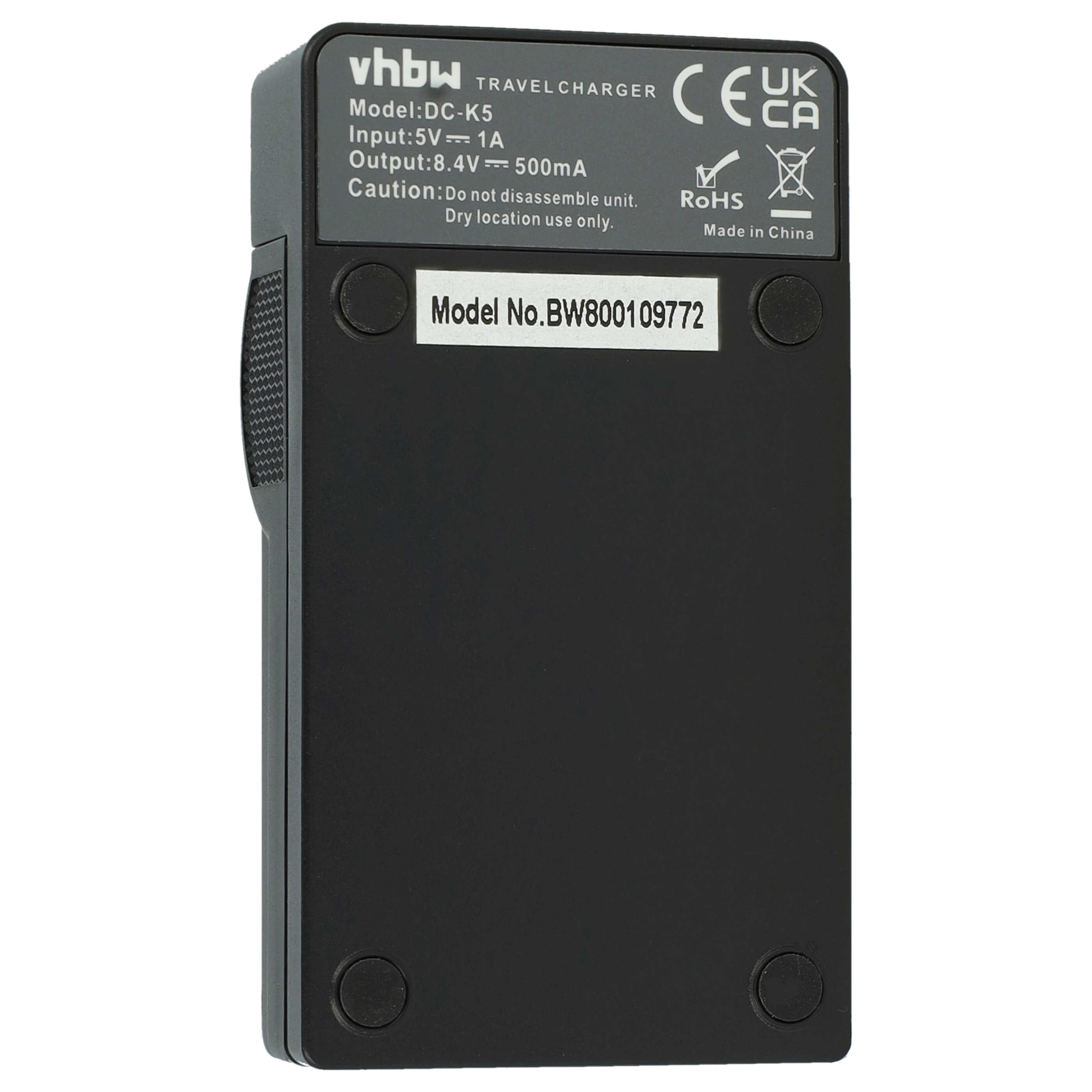 Vhbw Chargeur USB De Batterie Compatible Avec JVC GR-D239, GR