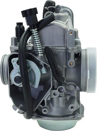 Miniatura 3 de TRX300 Carburetor for Honda 300 TRX300FW Fourtrax Carb ATV 1988-2000 with Parts Air filter& Oil filter Spark Plug Choke Cable Valve Plunger Kit