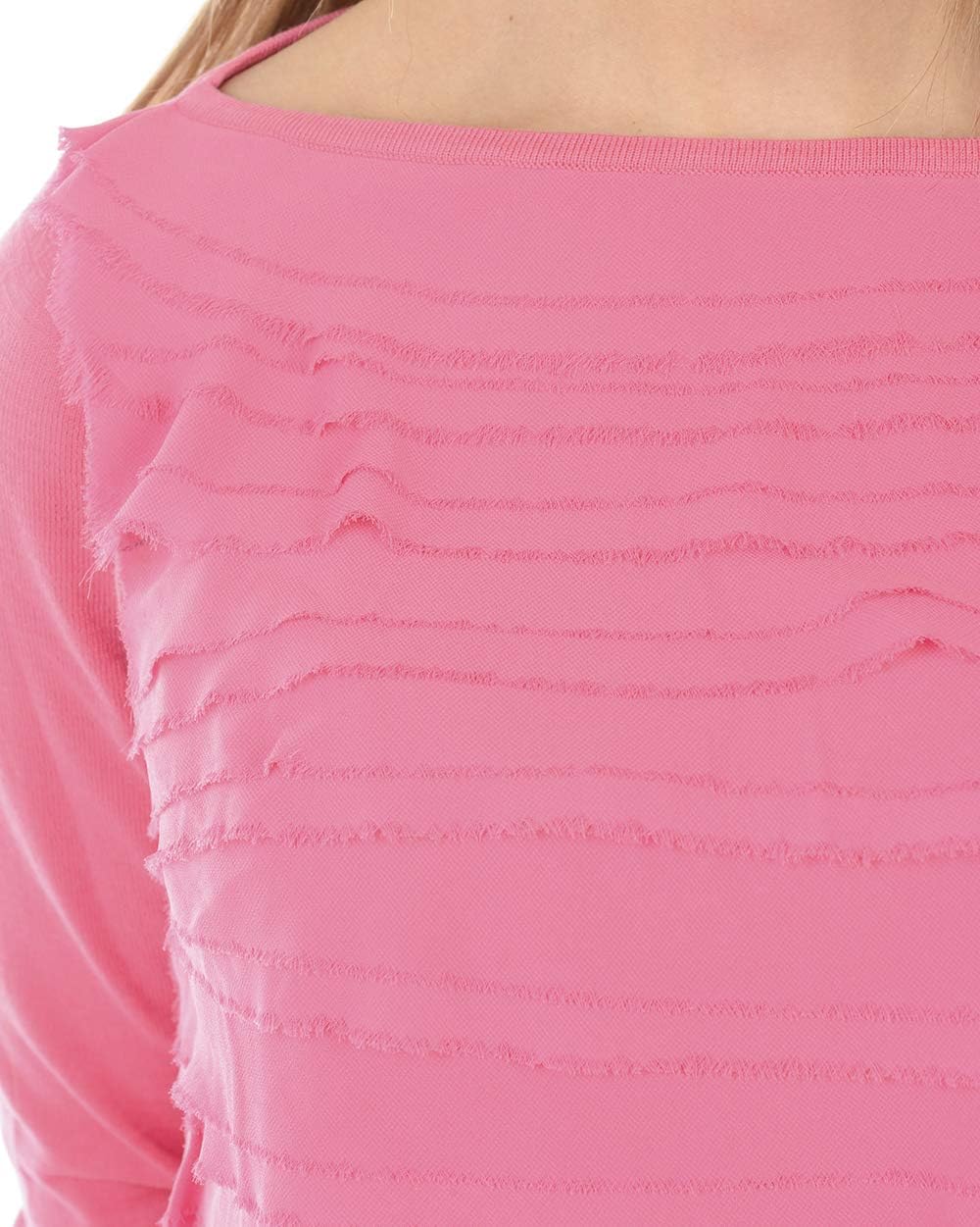 Liu Jo Sweater Pullover Donna C18198MA12H Fucsia Size S
