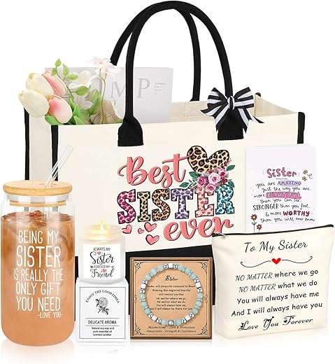6-Piece Gift Basket for Women — Perfect Mother’s Day & Birthday Gifts for Mom, Grandma, Sister, Daughter