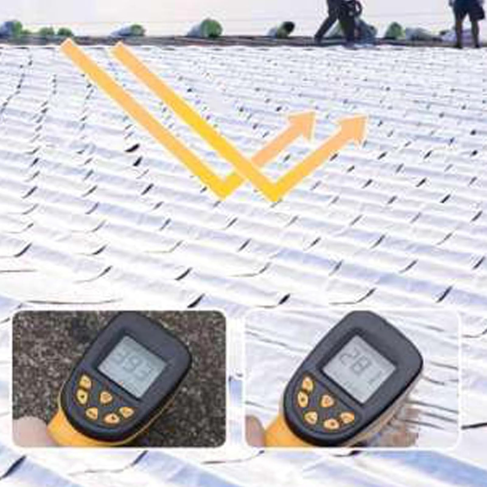 Cinta de butilo impermeable a altas temperaturas, sellador adhesivo grueso para grietas de pared, techos, conductos, tira de reparación de 20 x 200 cm