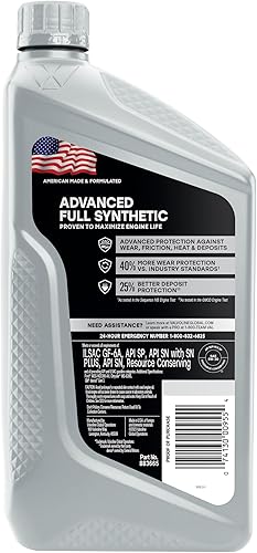 Miniatura 2 de Valvoline Advanced - Aceite de motor, SAE totalmente sintético