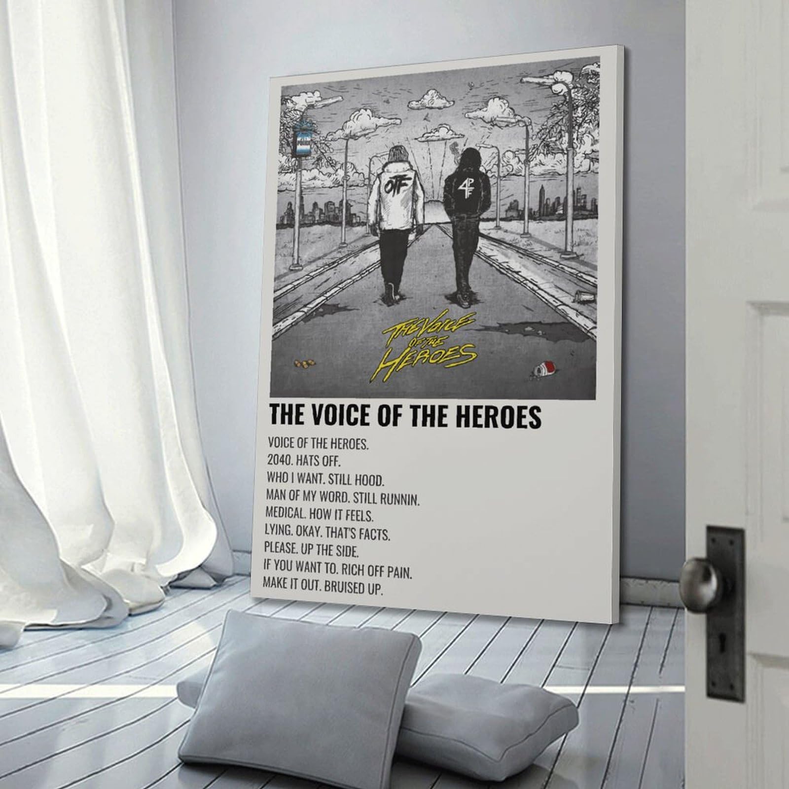 Lil Baby Lil Durk The Voice Of The Heroes Print Album Cover Signed