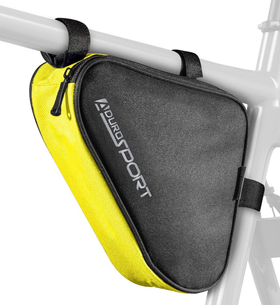 Aduro Sport Bicycle Bike Storage Bag Triangle Saddle Frame Pouch for Cycling